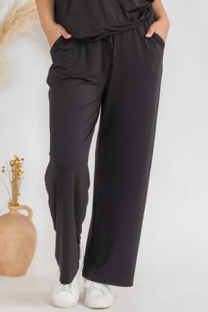Plus Size Women’s Sofie Soft Modal Wide Leg Pants