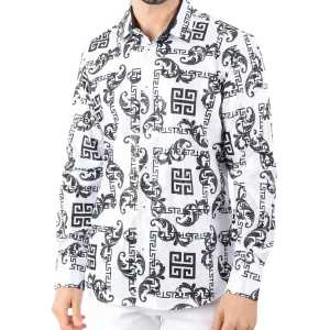 PREMIERE SHIRTS: WHITE/BLACK FASHION