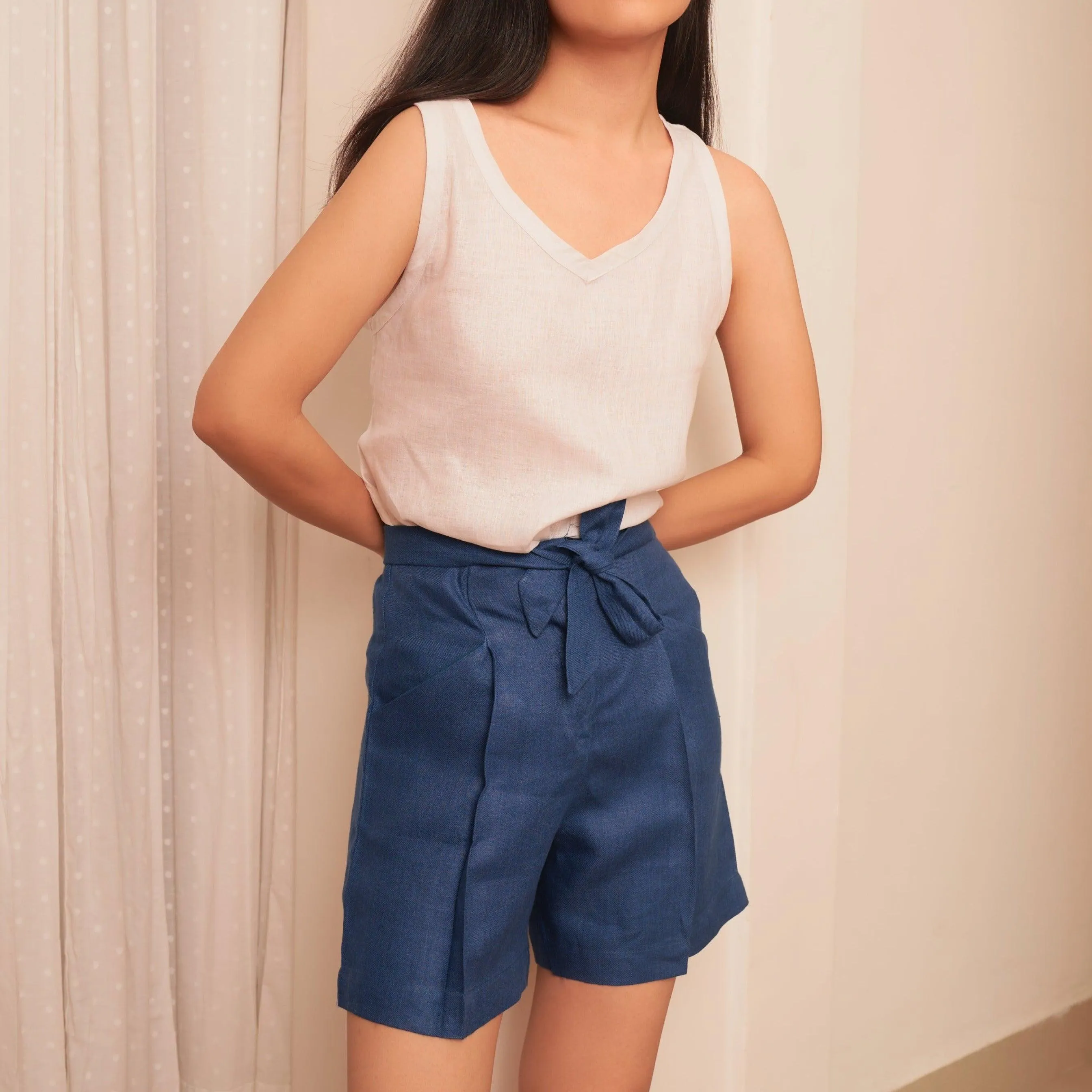 Pure Linen Shorts HEMIN
