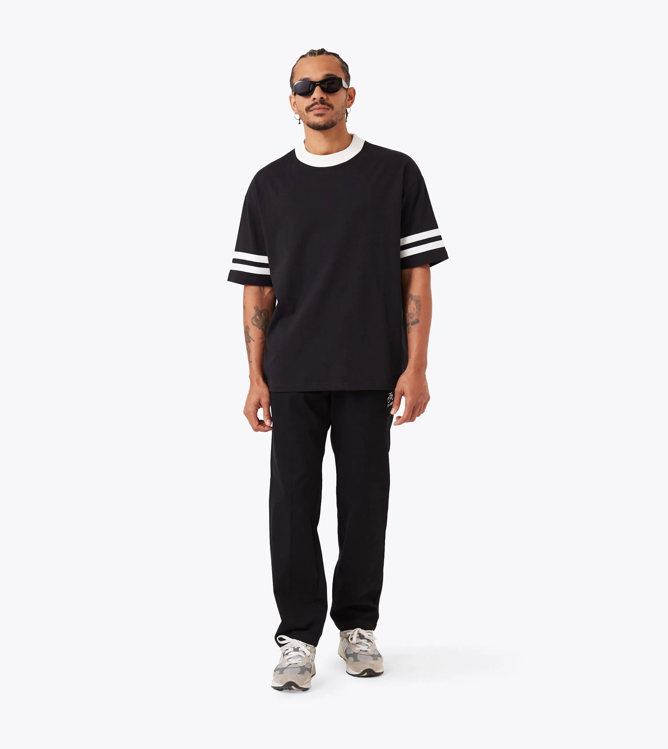 QB Lounge Tee Black