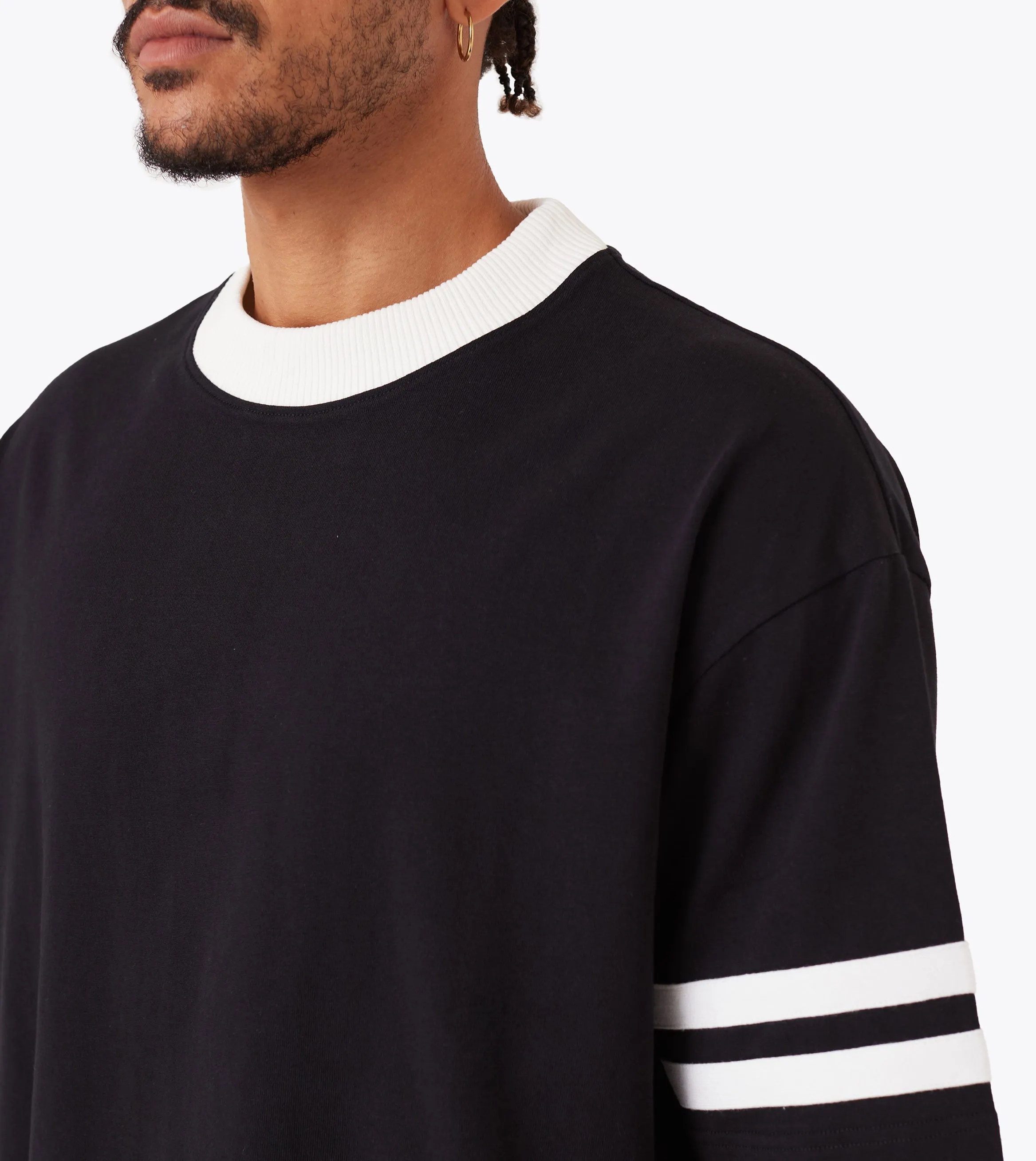 QB Lounge Tee Black