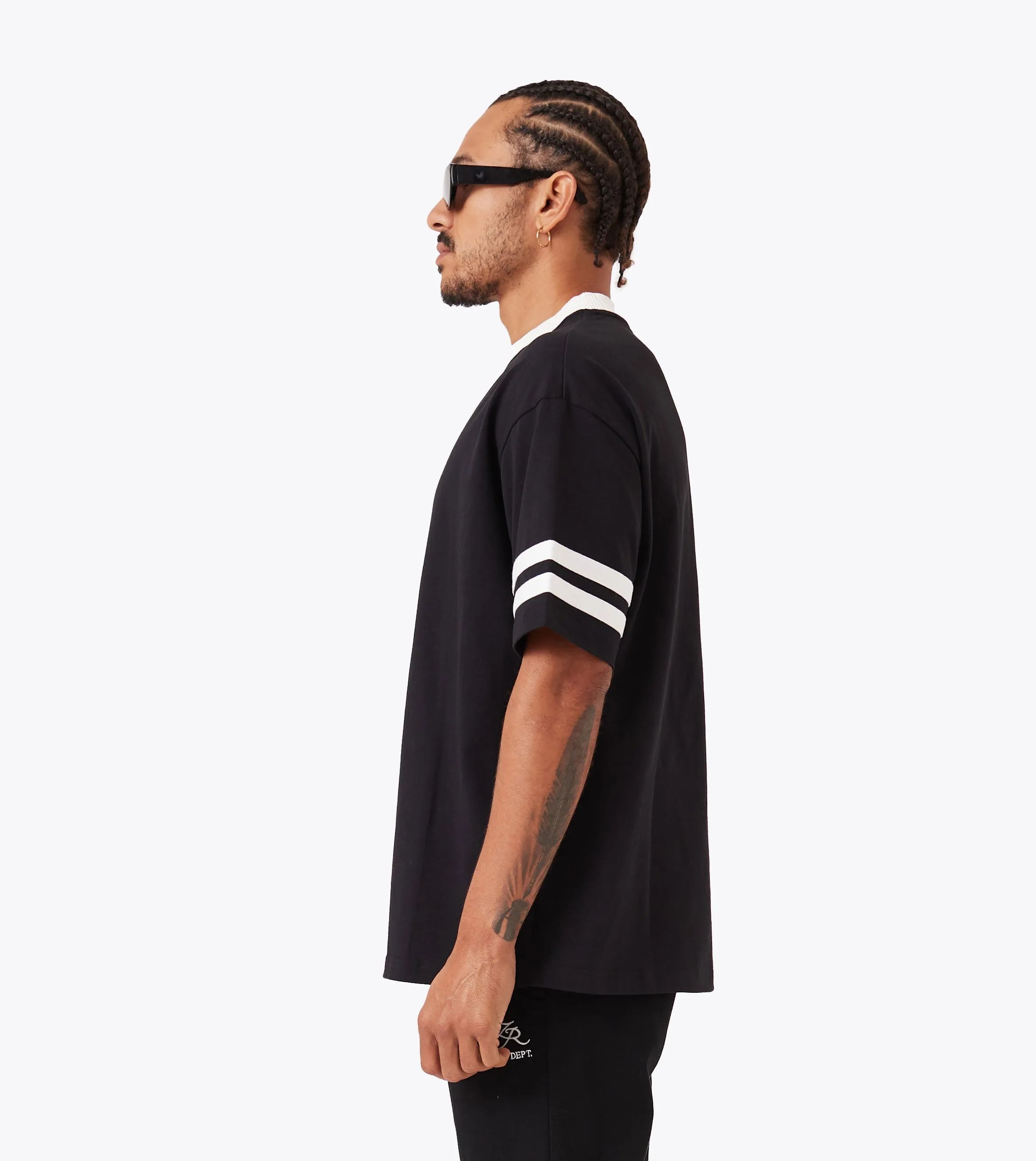 QB Lounge Tee Black
