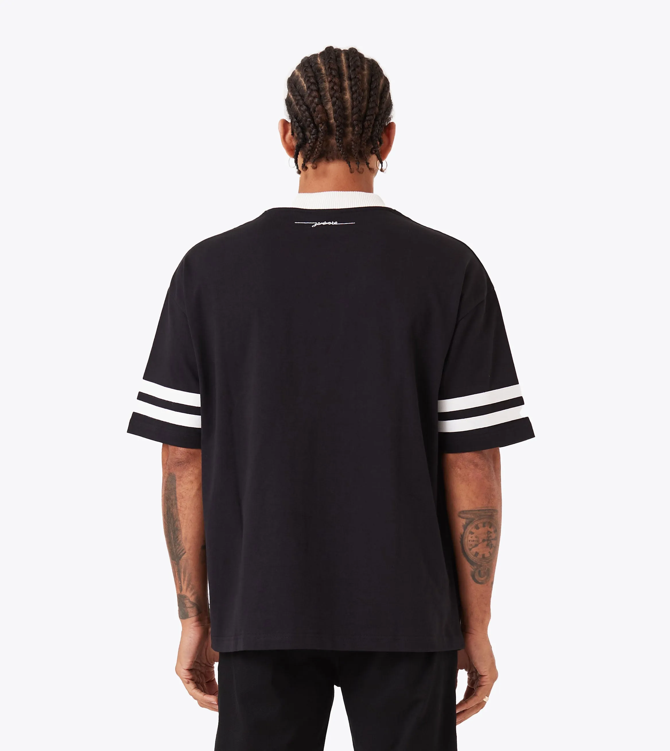 QB Lounge Tee Black