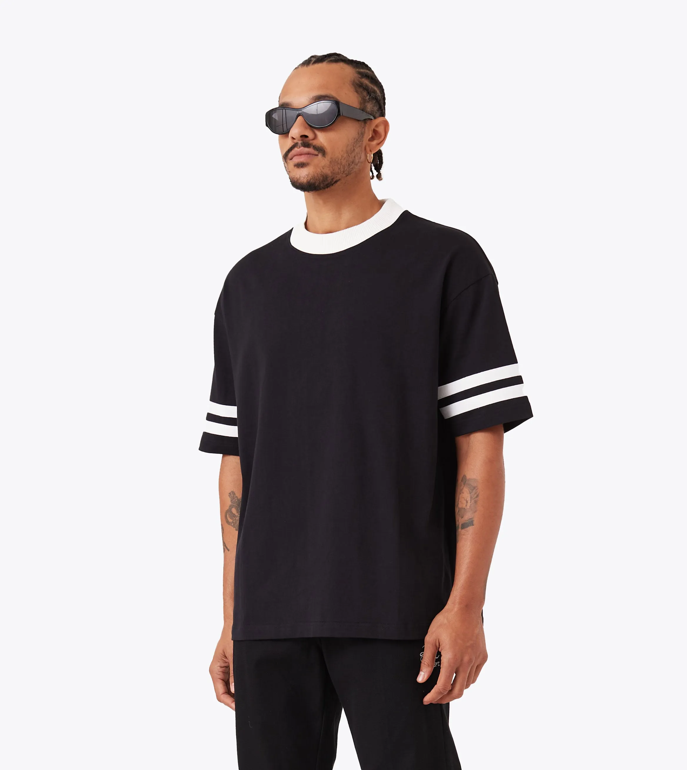 QB Lounge Tee Black