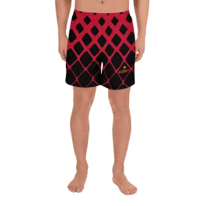 Red & Black Swim & Exercise Shorts