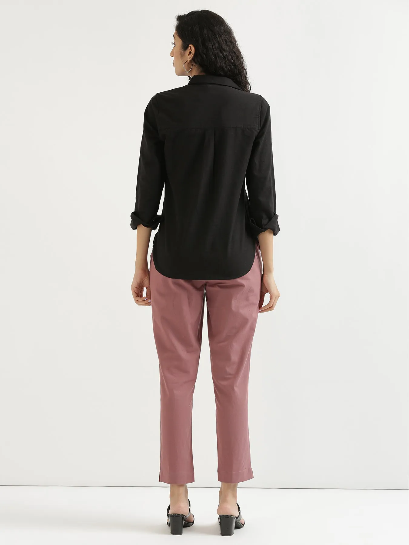 Rose Taupe 100% Cotton Pant