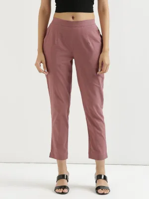 Rose Taupe 100% Cotton Pant