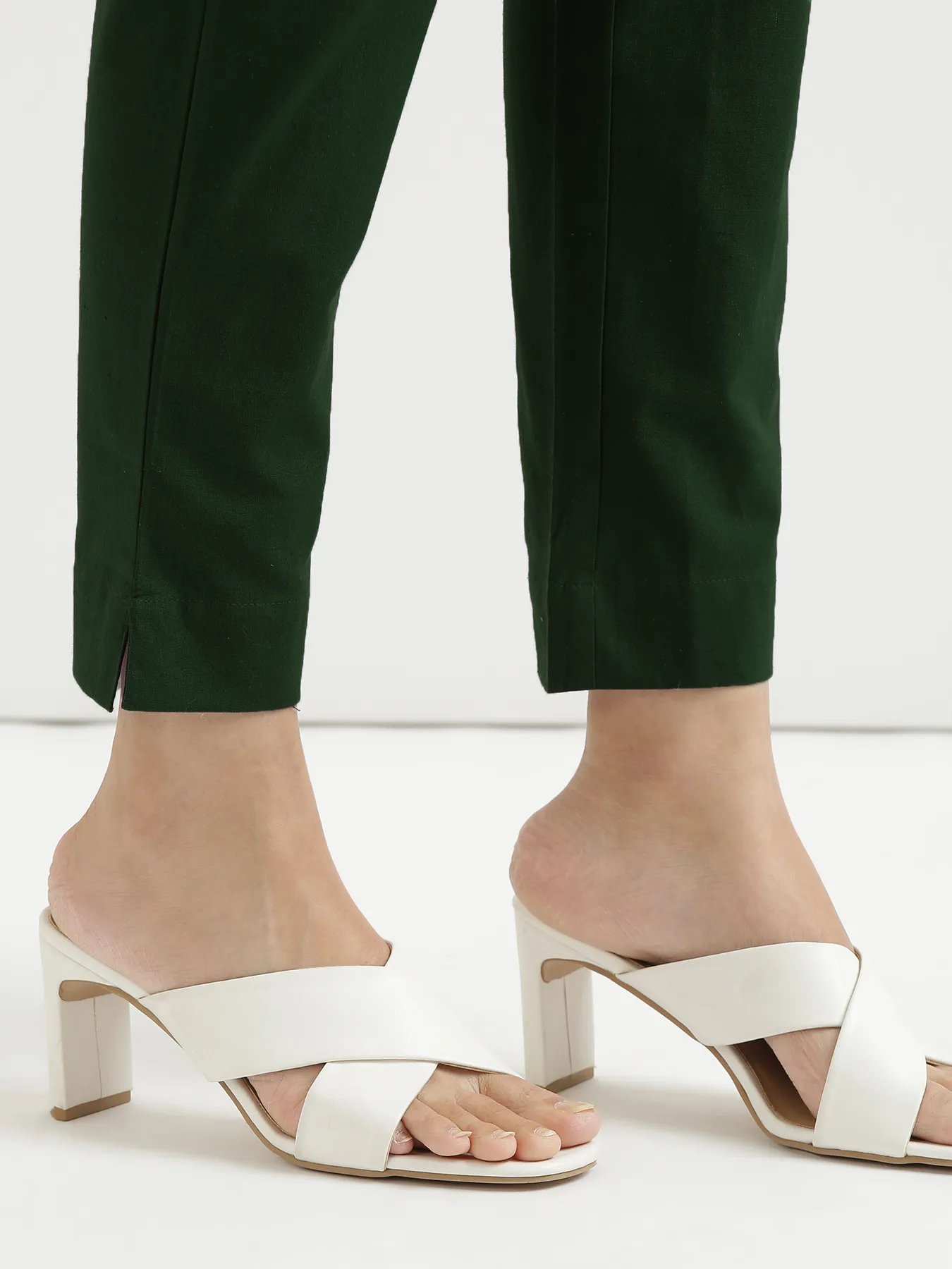 Sage Green 100% Cotton Pant