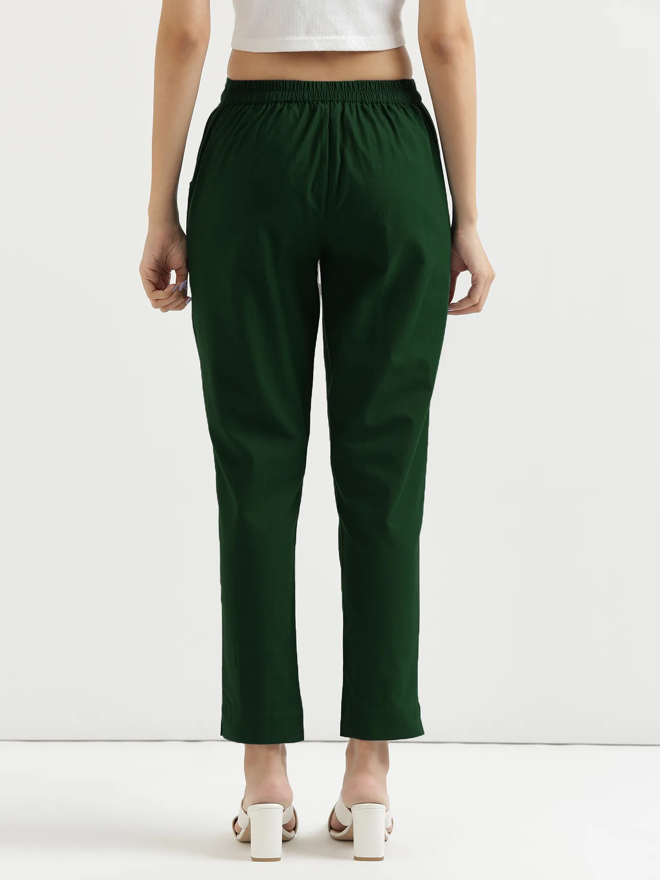 Sage Green 100% Cotton Pant