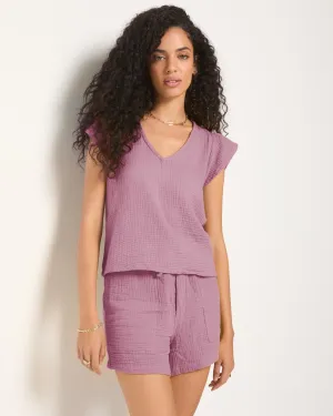 Seafoam Gauze Short
