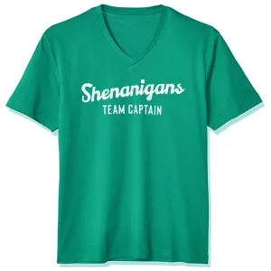 Shenanigans Team Captain Green Women's Tee