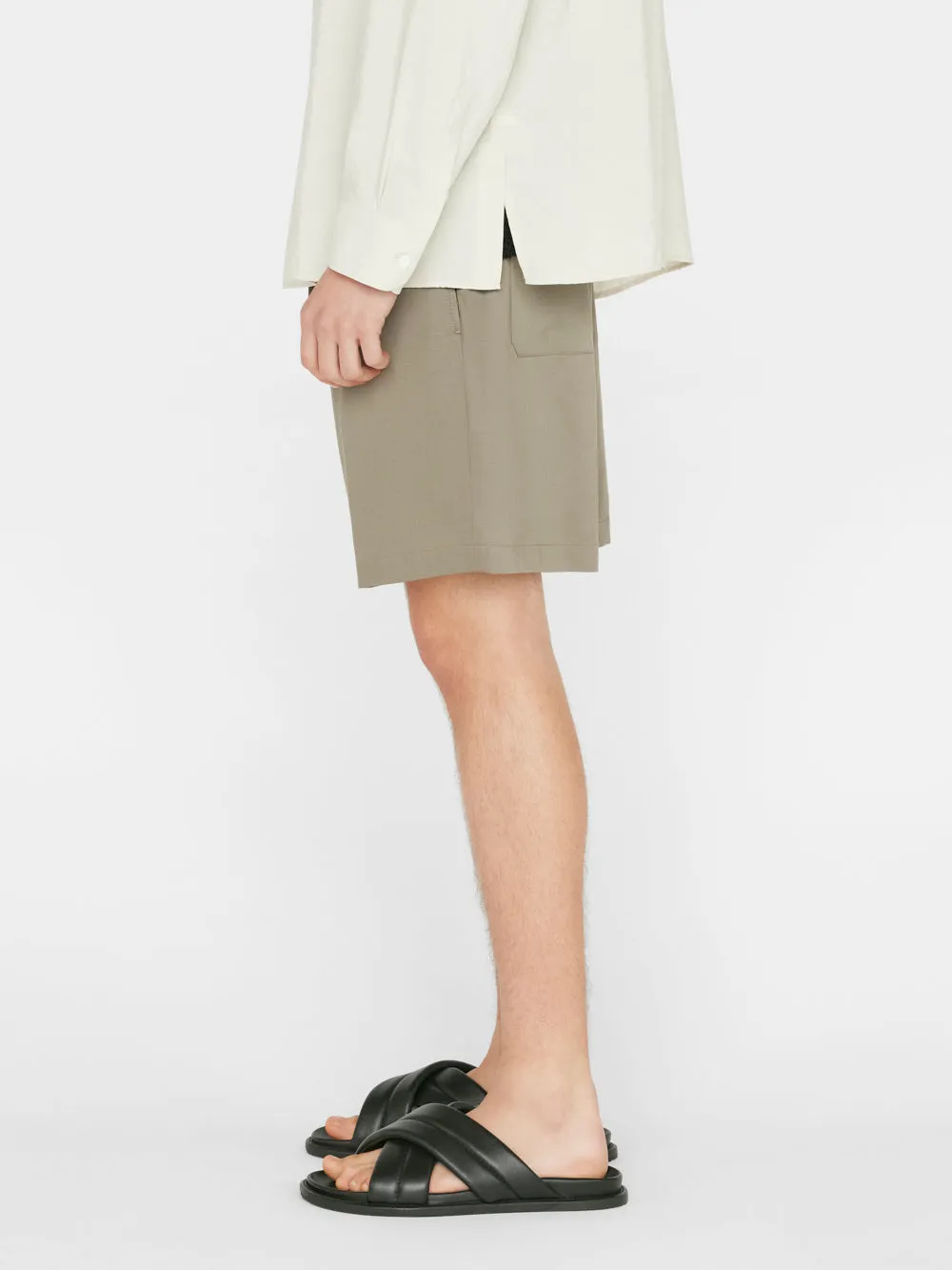 Soft Cotton Traveler Short -- Desert Sage
