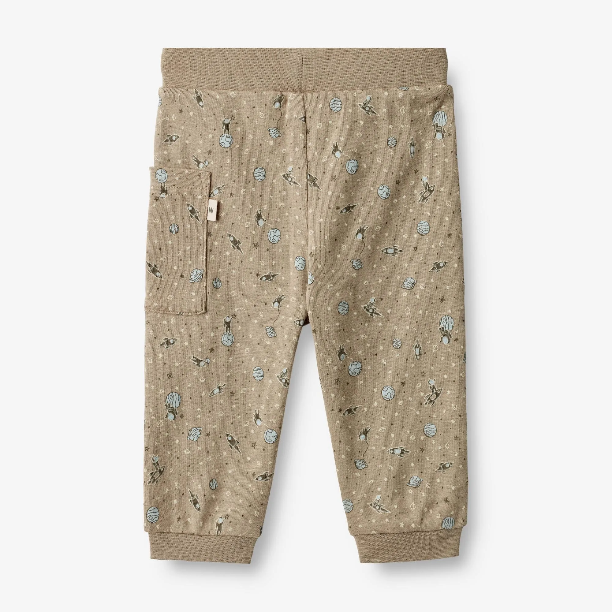 Soft Pants Pete | Baby - beige stone space