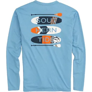 Southern Tide Paddleboard Stack LS Performance T-Shirts