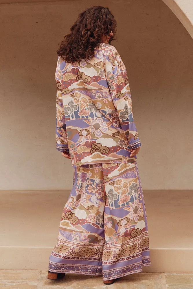 SPELL • STARLET Dancing Valley Wide-Leg Pant