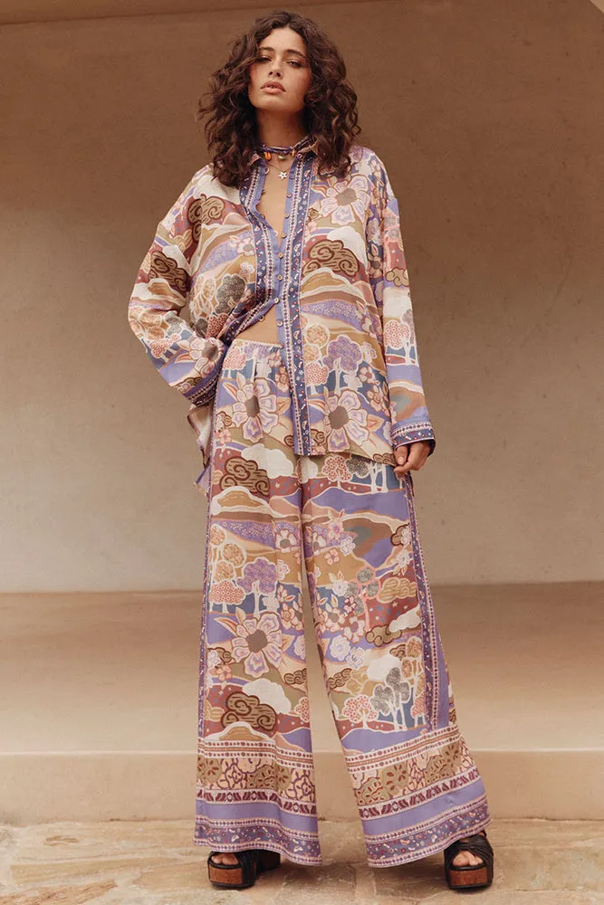 SPELL • STARLET Dancing Valley Wide-Leg Pant