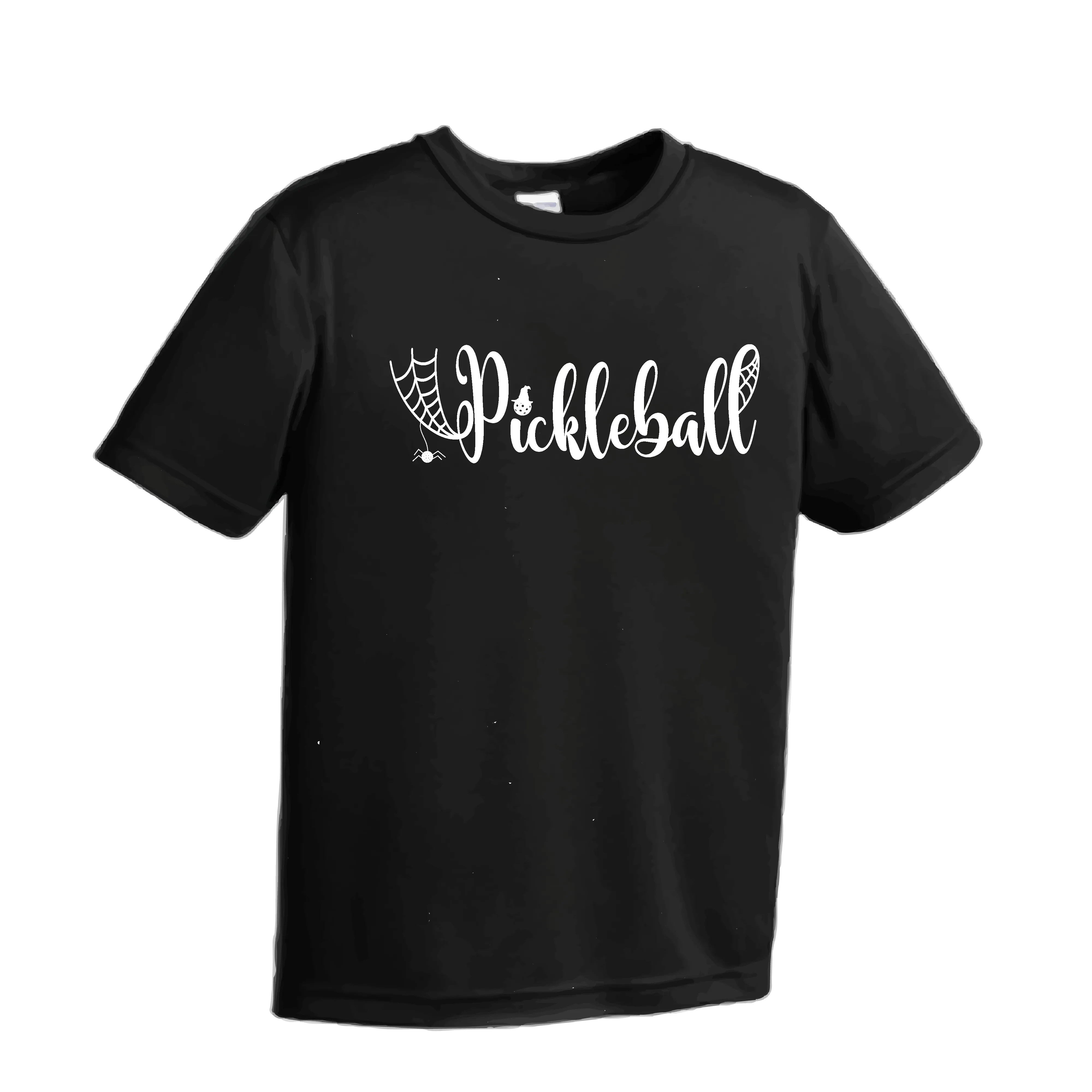 Spider Pickleball | Youth Short Sleeve Pickleball Shirts | 100% Polyester