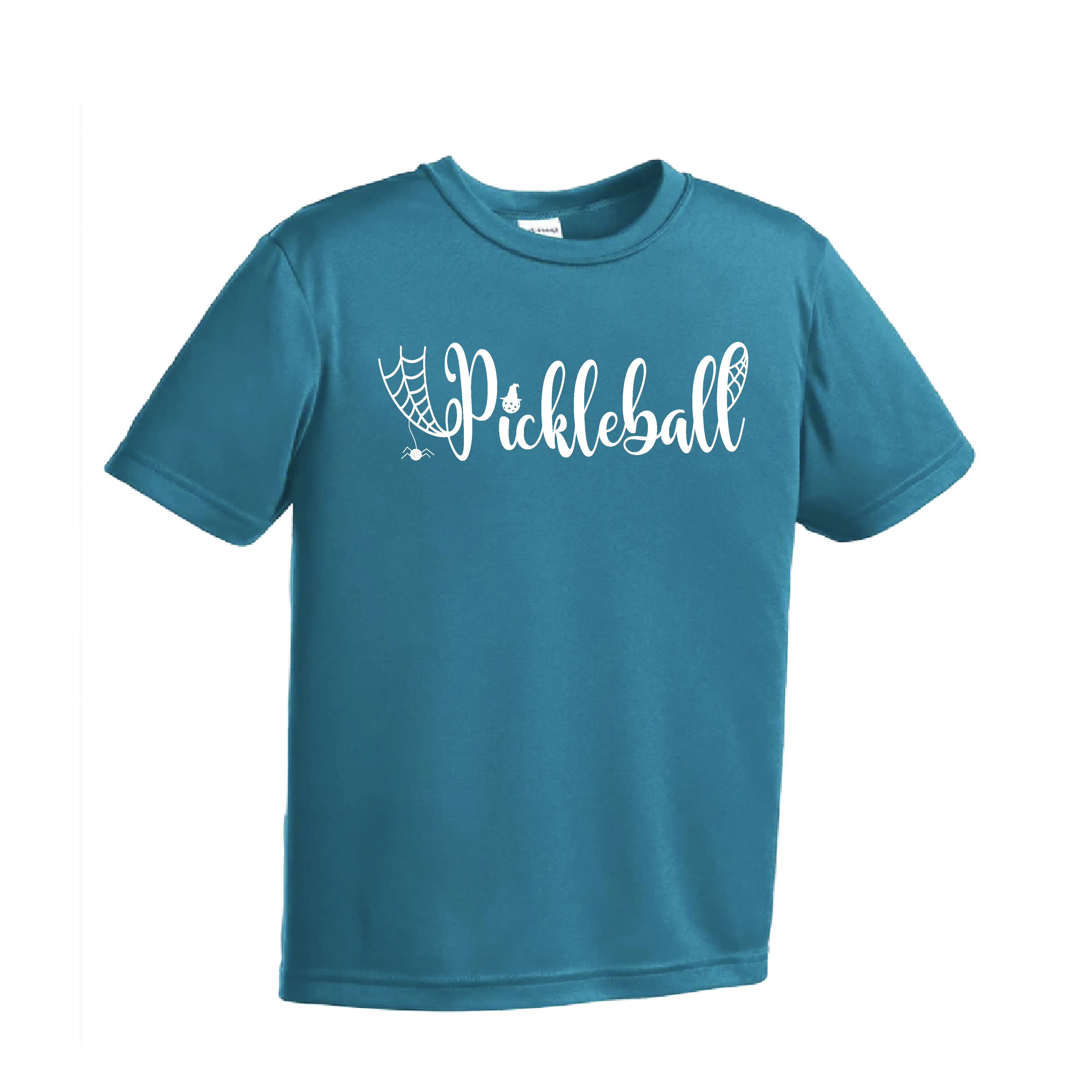 Spider Pickleball | Youth Short Sleeve Pickleball Shirts | 100% Polyester