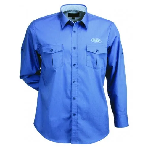 STENCIL HEALTHWEAR MENS SHORT SLEEVE SHIRT WITH NANOGEAR   2034S