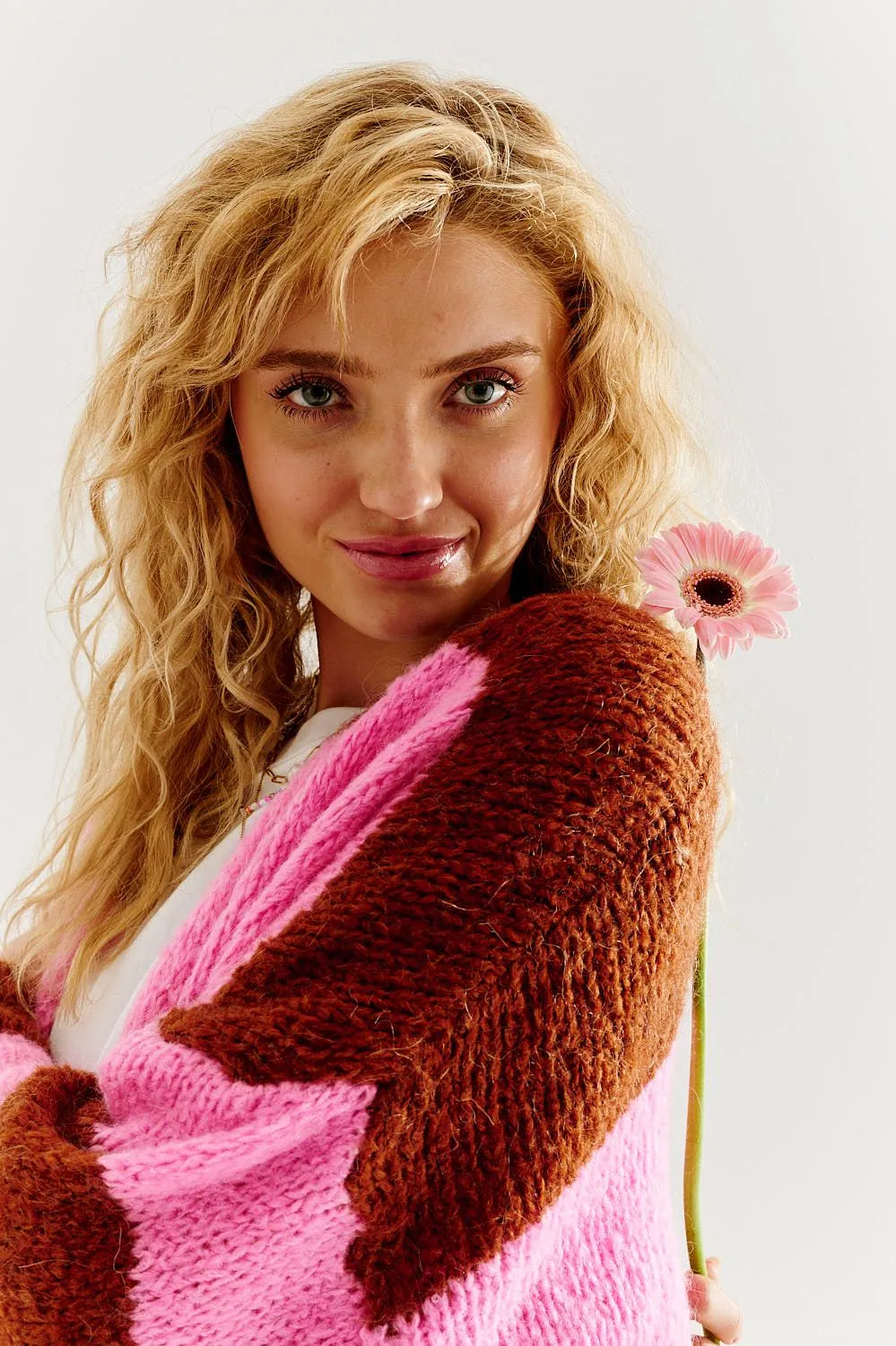 Strawberry Mocha Cardigan
