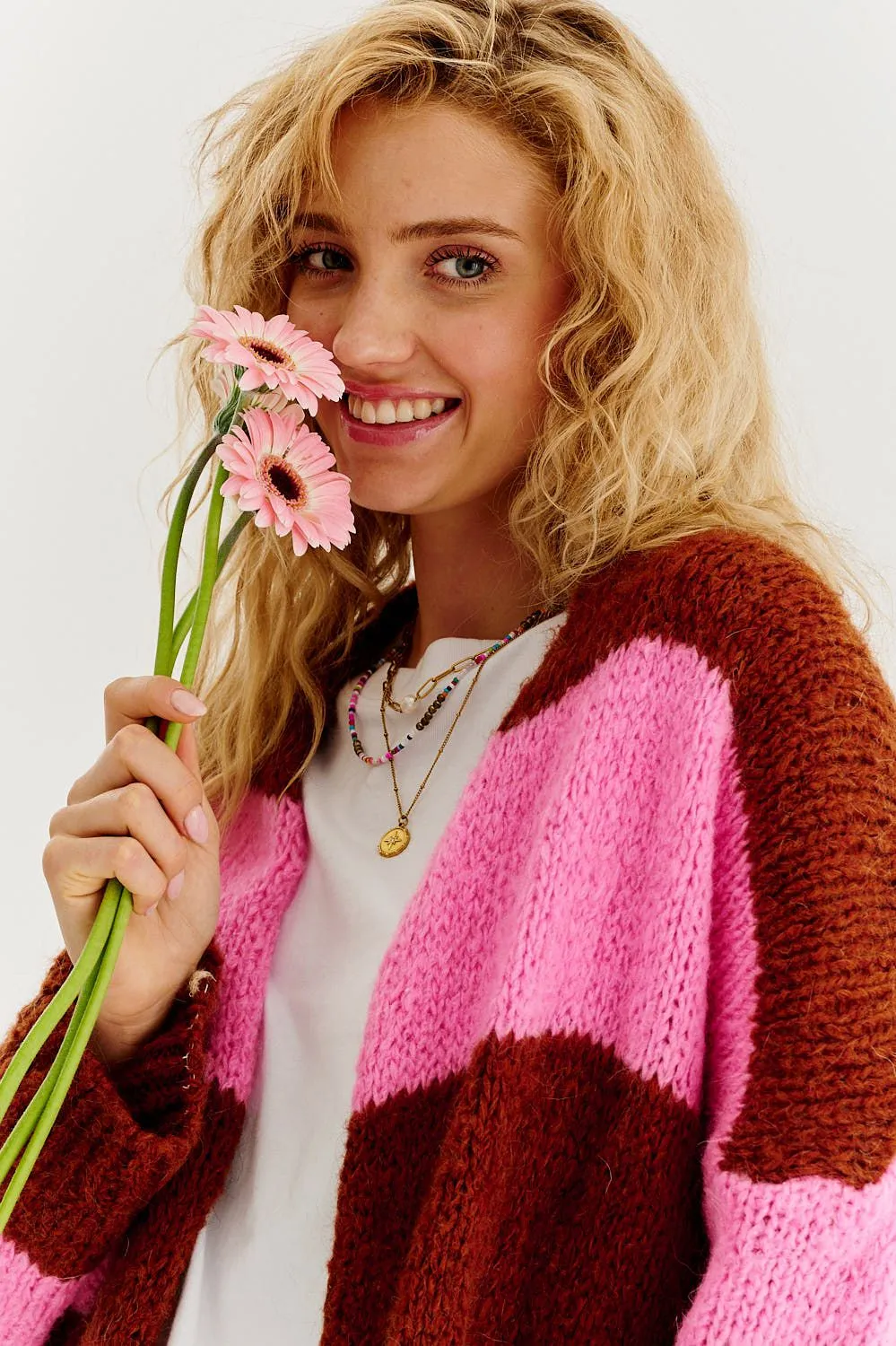 Strawberry Mocha Cardigan