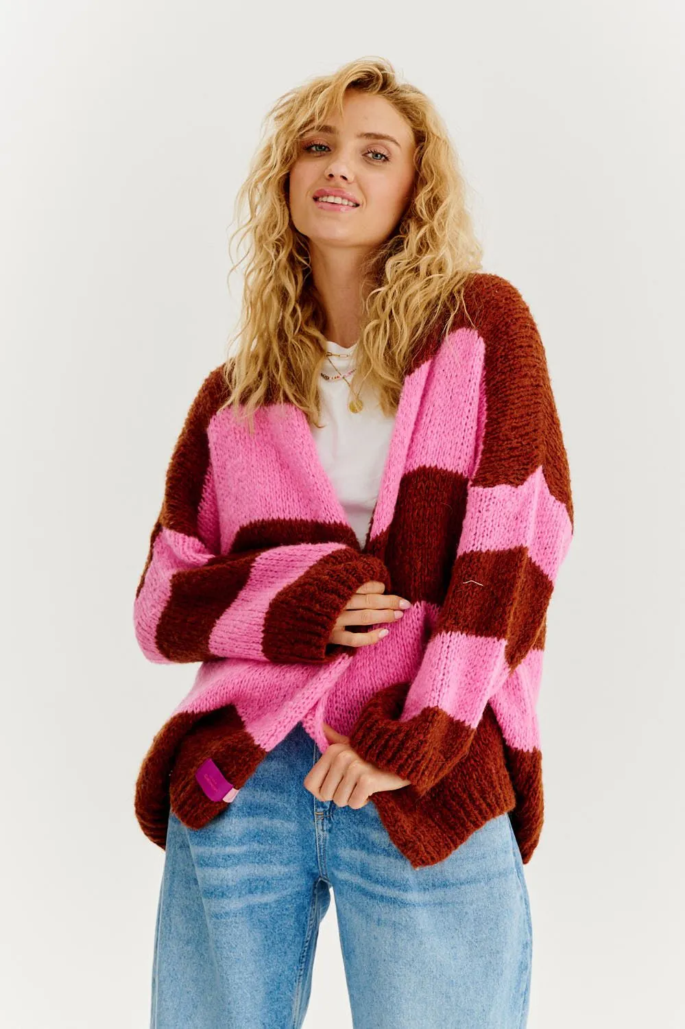 Strawberry Mocha Cardigan