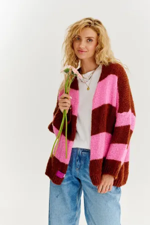 Strawberry Mocha Cardigan