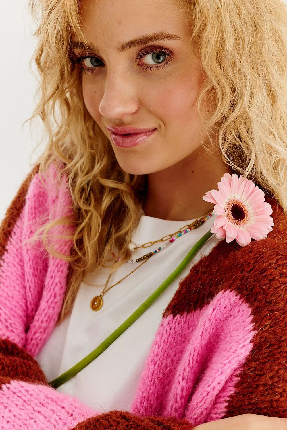 Strawberry Mocha Cardigan