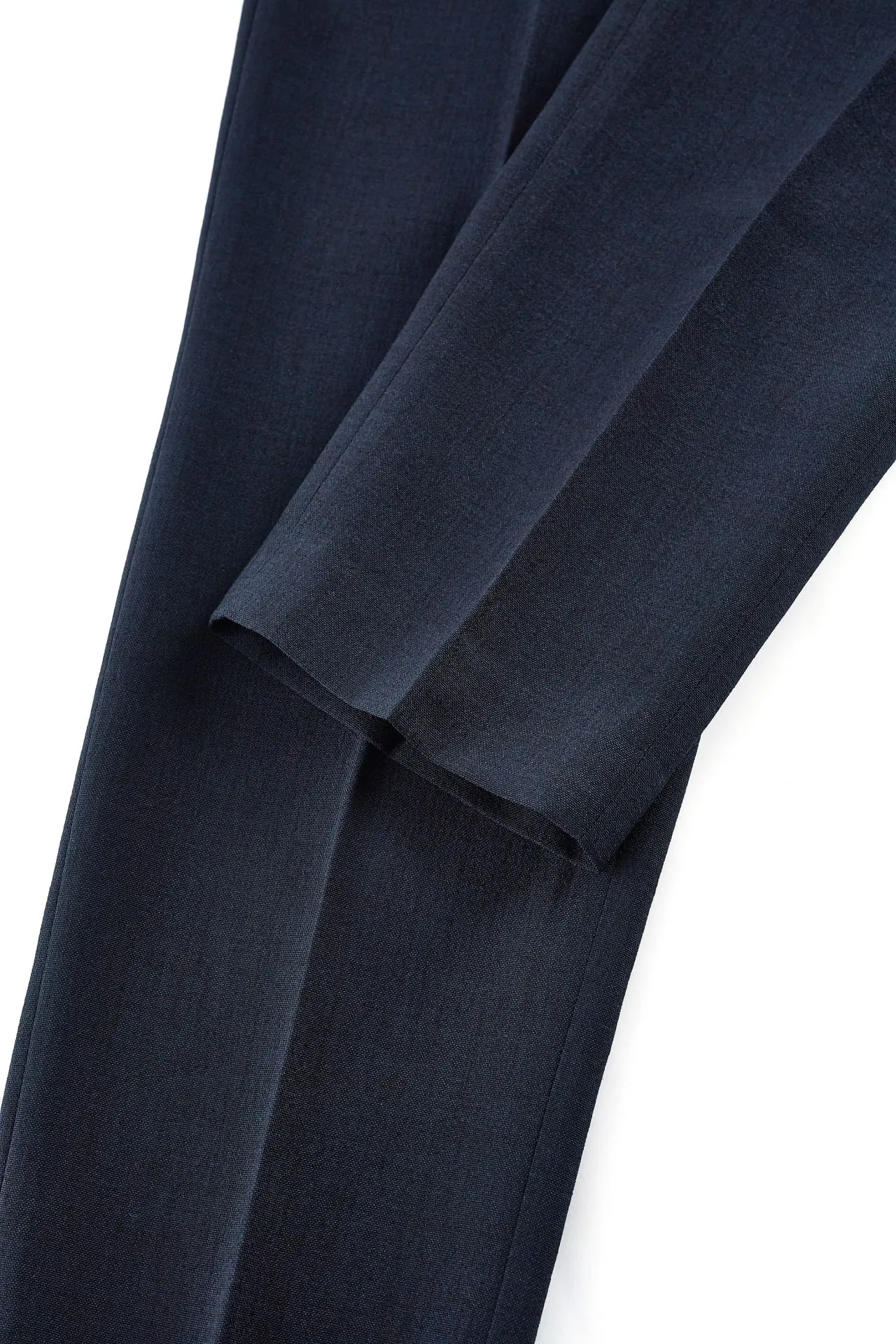 Stretch Ankle Cigarette Suit Pants