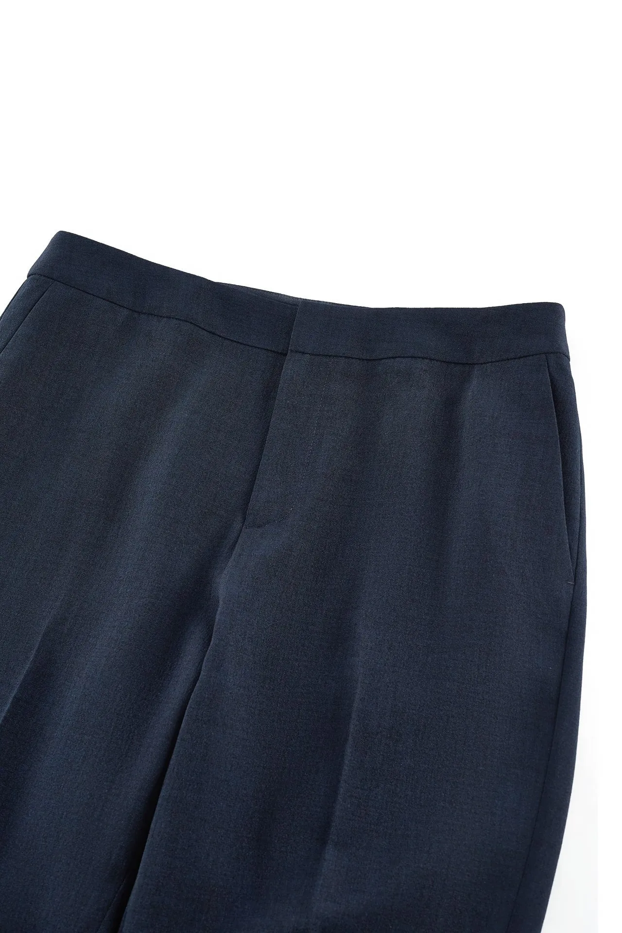 Stretch Ankle Cigarette Suit Pants