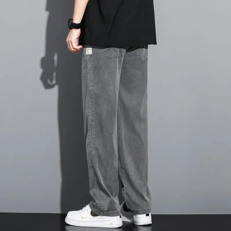 Summer Soft Lyocell Fabric Pants