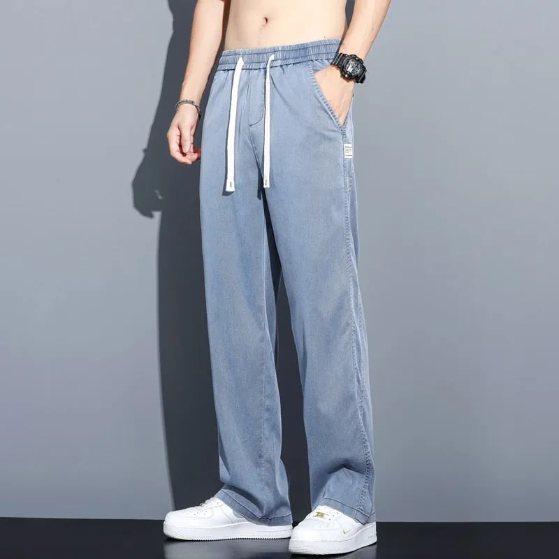 Summer Soft Lyocell Fabric Pants