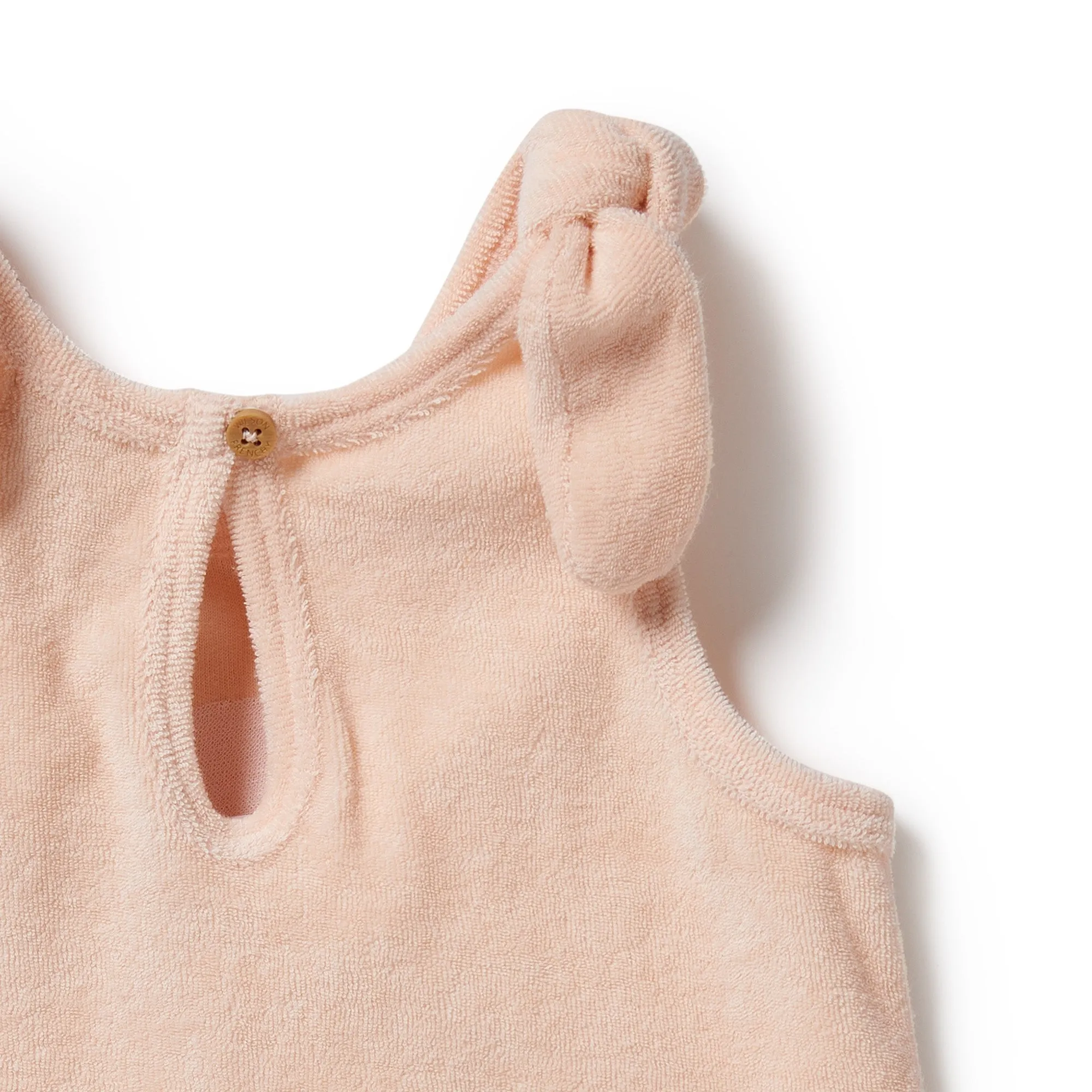 Sunshine Organic Terry Tie Singlet