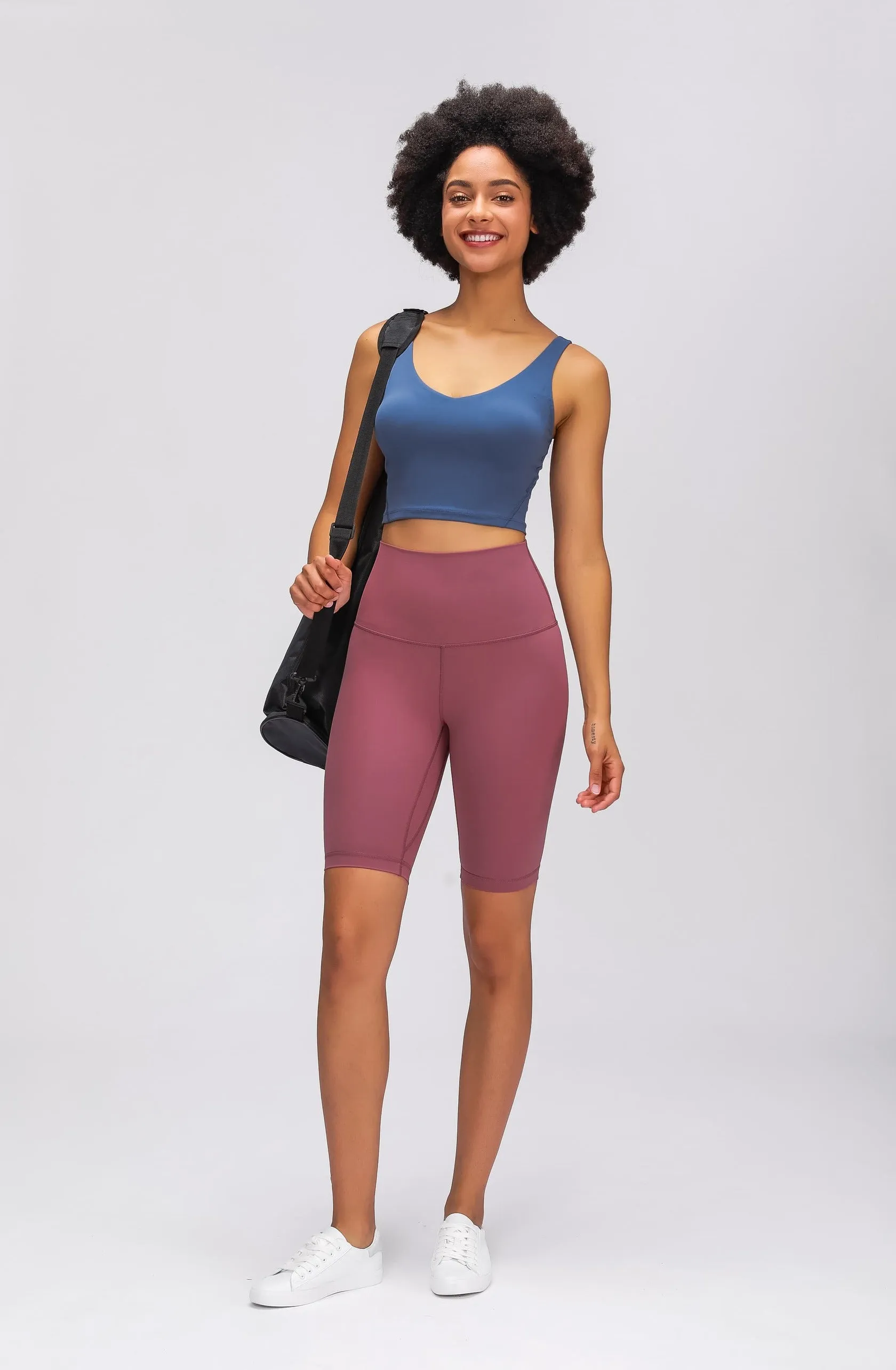 Tangs Display - High-Waist Dynamic Bicycle Shorts 9"