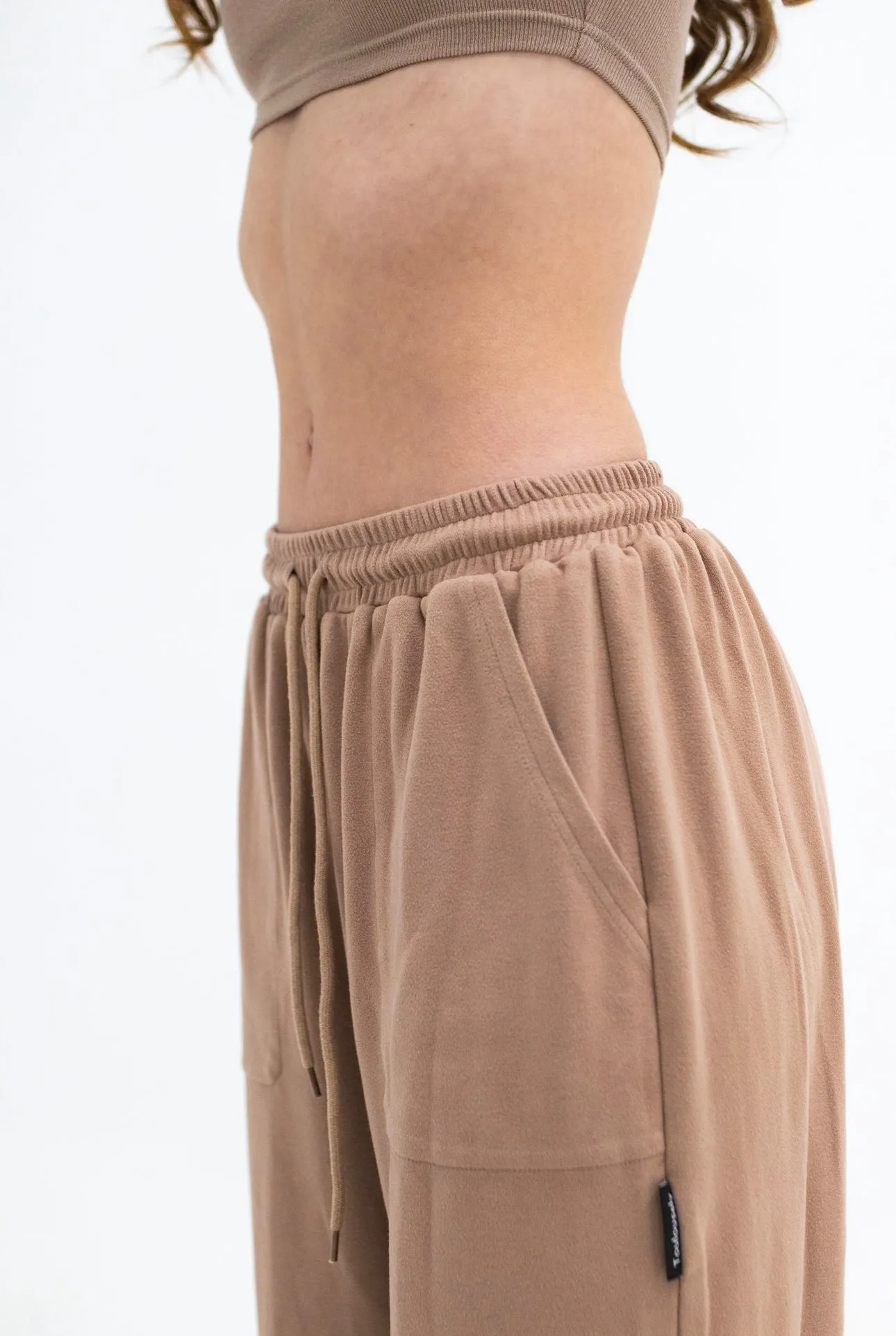 TAUPE SOFT PANTS - HUG