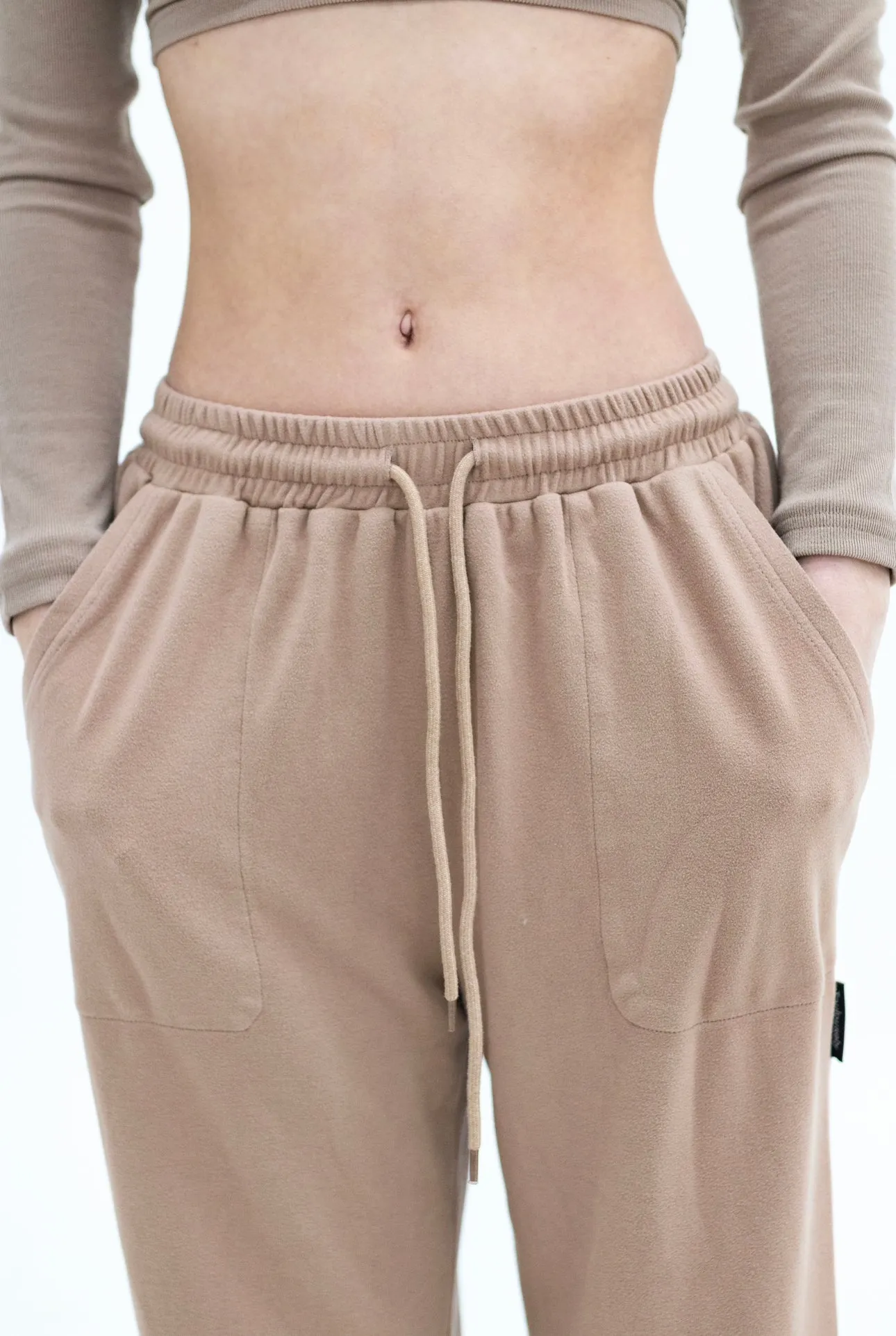 TAUPE SOFT PANTS - HUG
