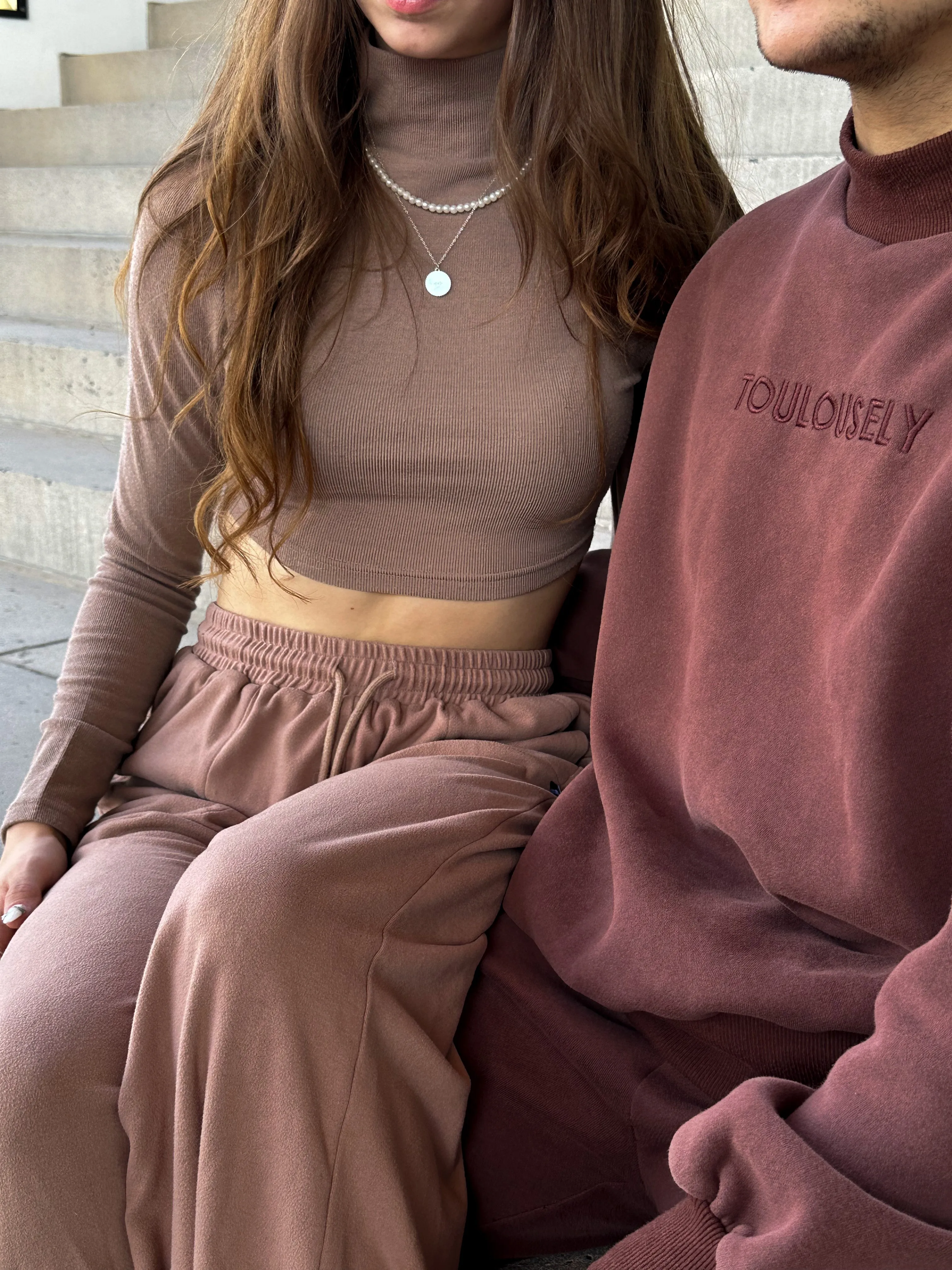 TAUPE SOFT PANTS - HUG