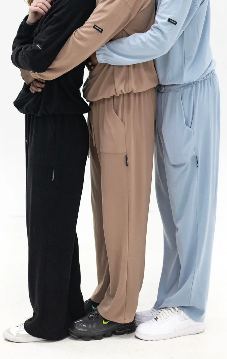 TAUPE SOFT PANTS - HUG