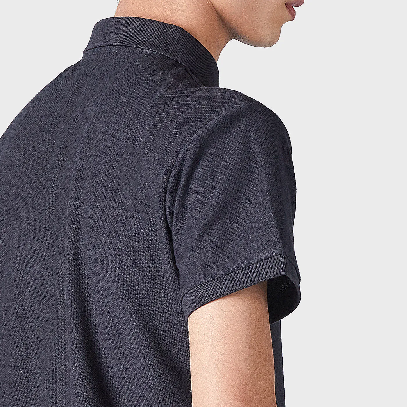 Textured Polo Shirt