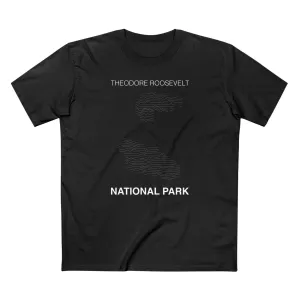 Theodore Roosevelt National Park T-Shirt Lines