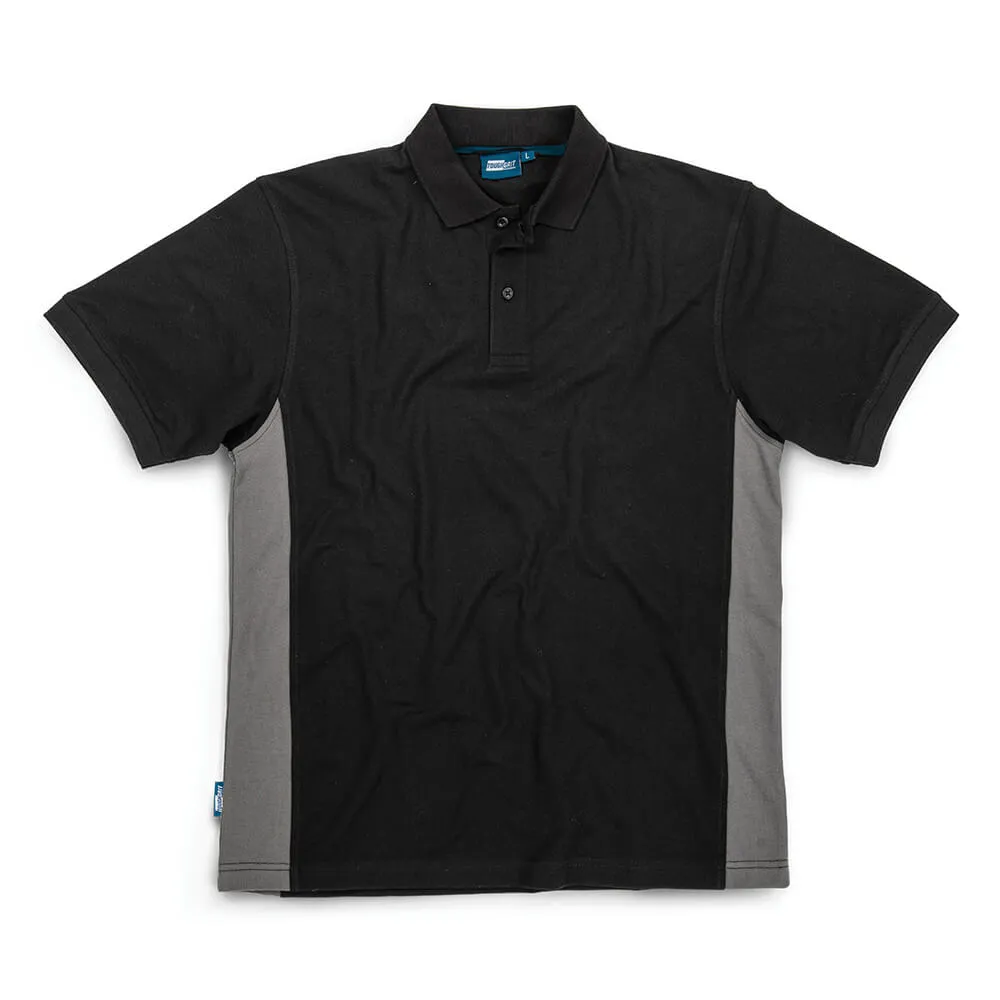 Tough Grit 2-Tone Cotton Polo Shirt