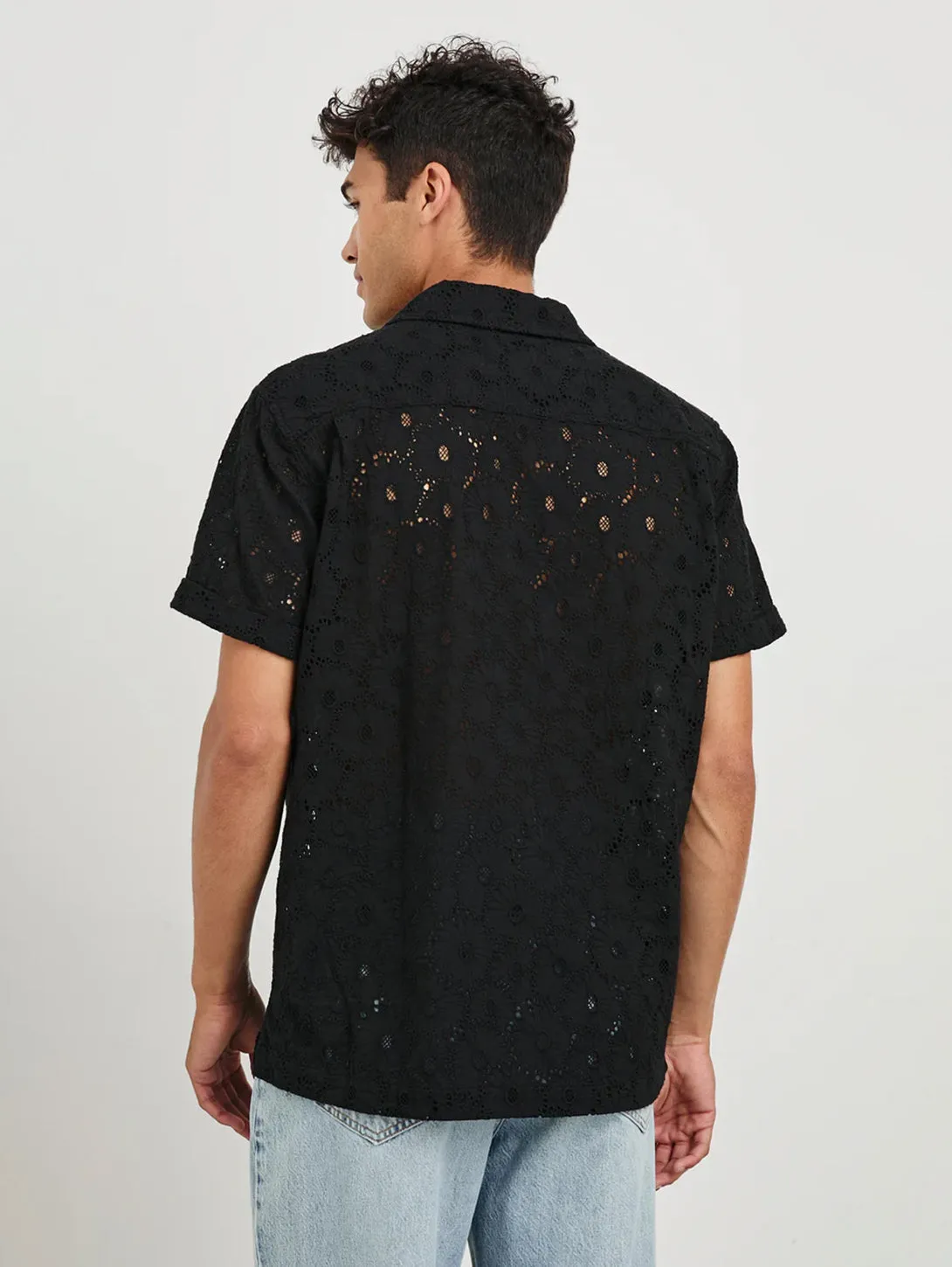 Tyler Shirt - Black Floral