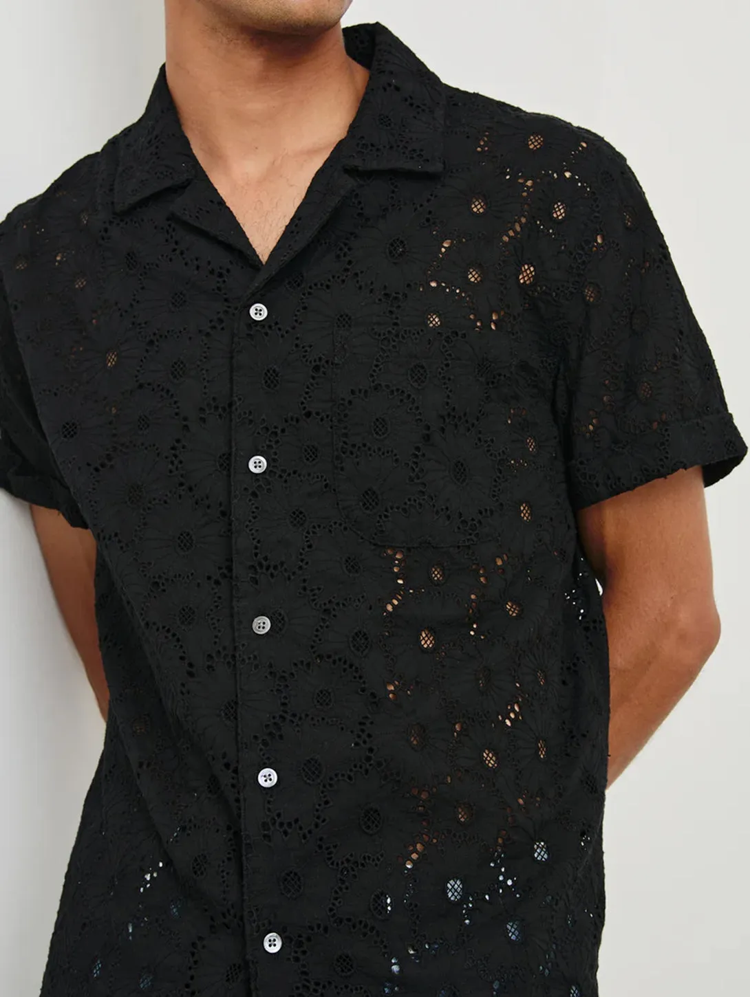 Tyler Shirt - Black Floral