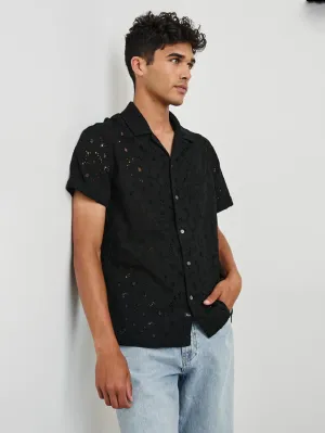 Tyler Shirt - Black Floral