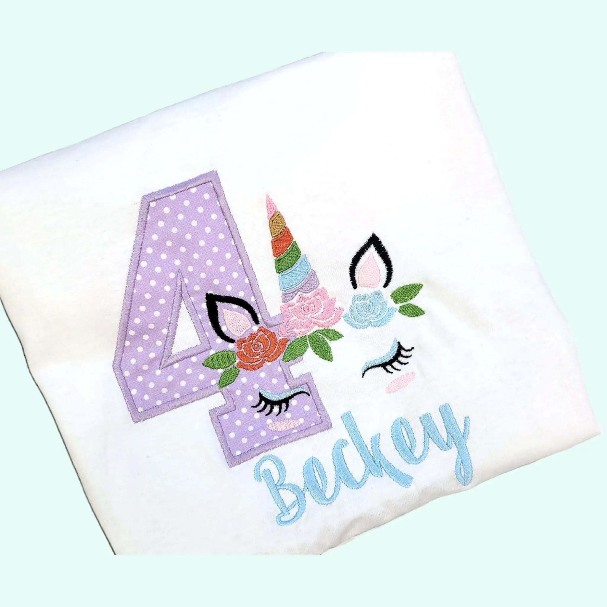 Unicorn Shirt, Birthday Unicorn Shirt,  Girls Personalized Unicorn Birthday Shirt,  T-Shirt, Toddler Name Age Shirt, Girls Shirts