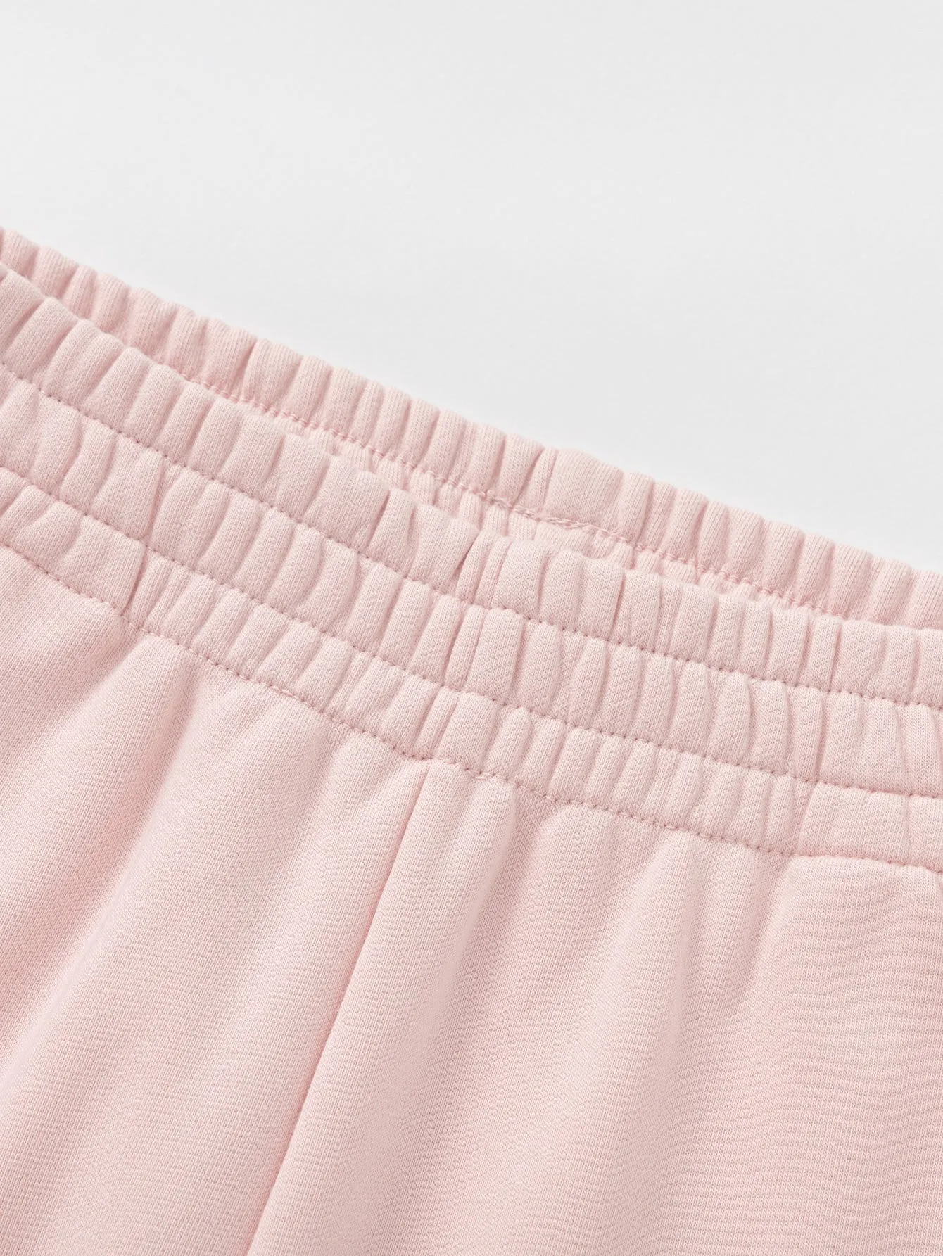 Unisex Daily Life Visions Pink Solid Color Trousers