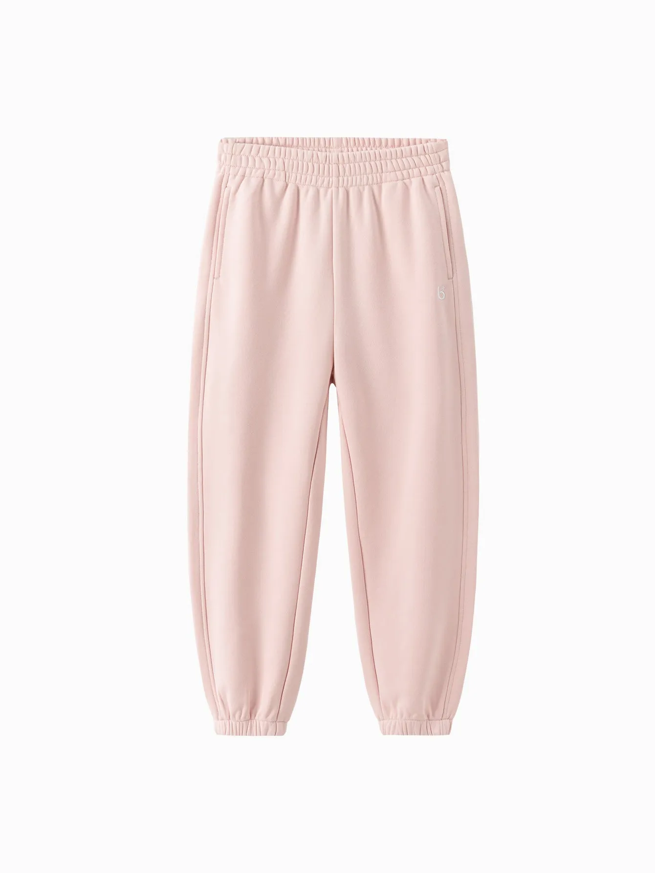 Unisex Daily Life Visions Pink Solid Color Trousers