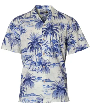 Waikiki Beach Aloha Shirt