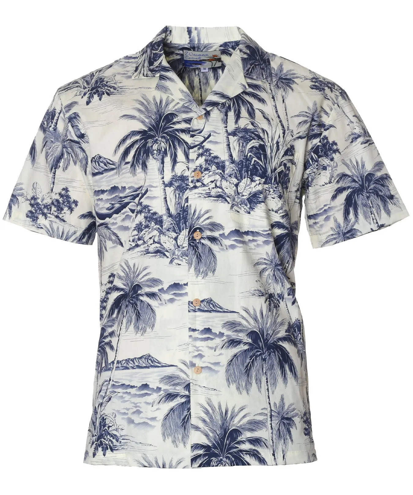 Waikiki Beach Aloha Shirt