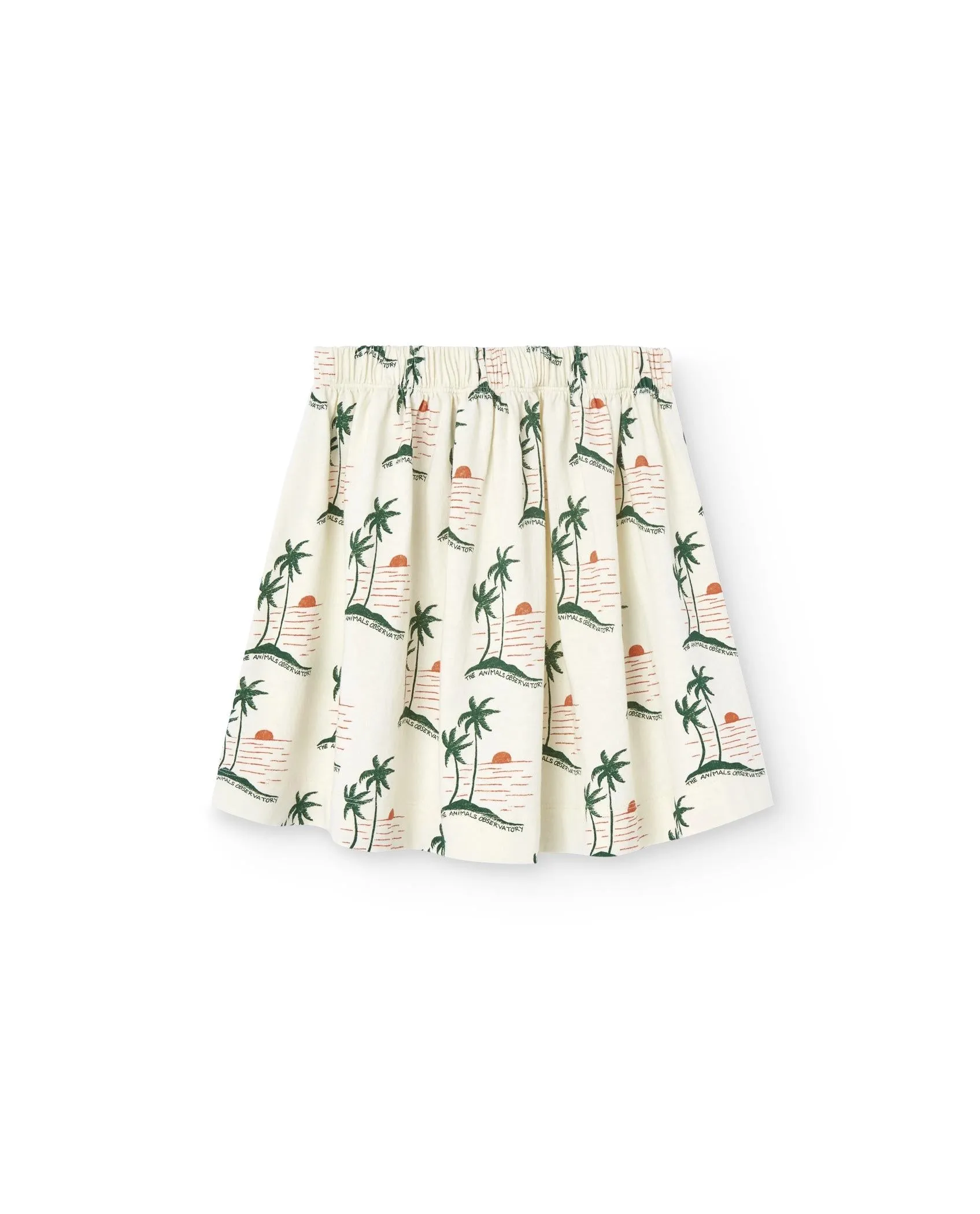 White Sunset Turkey Skirt